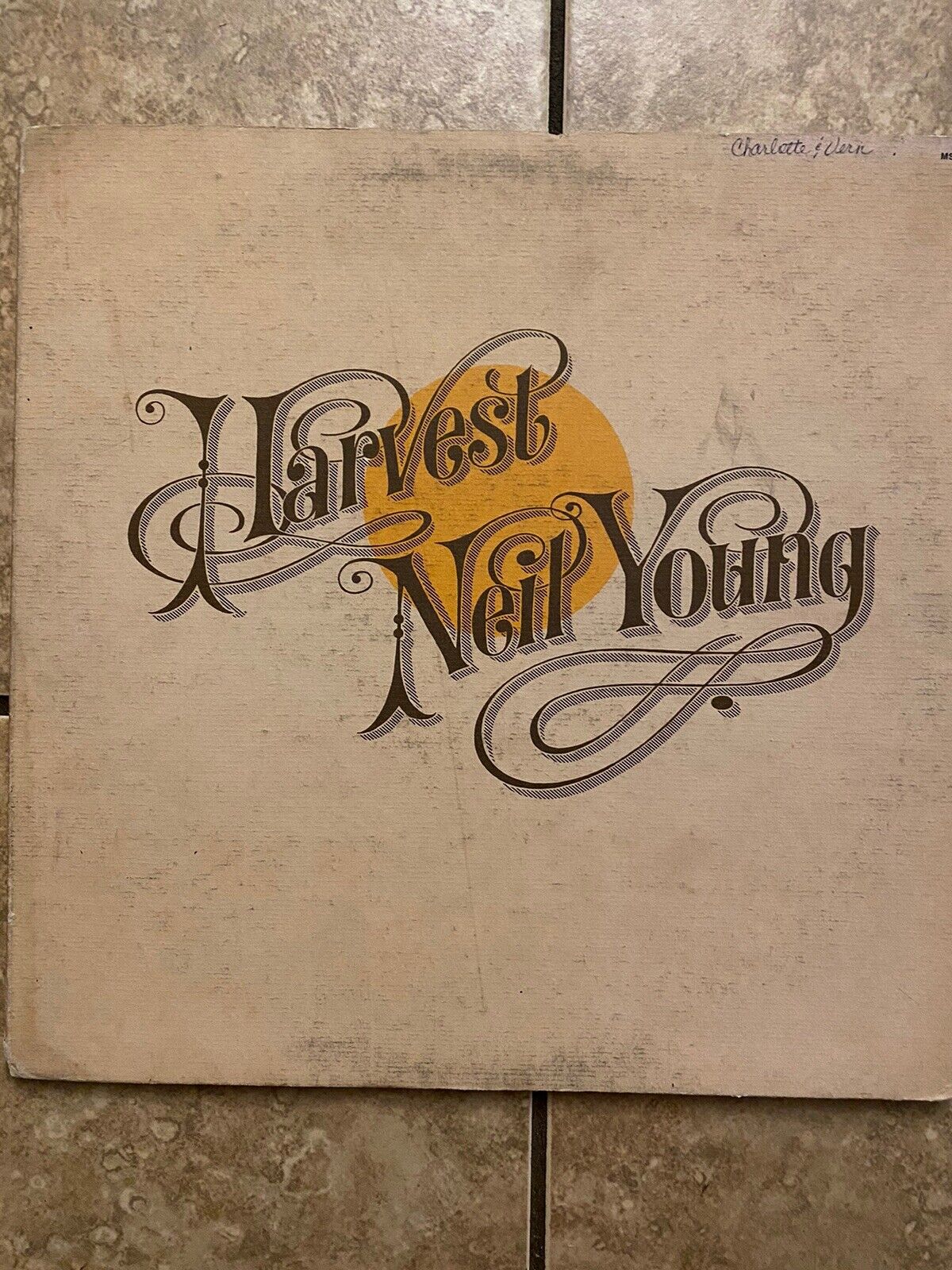 Neil Young Harvest (Reprise 1972 MS 2032 Stereo) Gatefold Vinyl LP Record