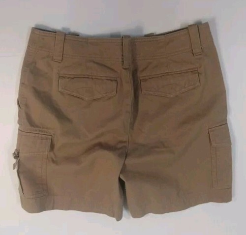 Lauren Ralph Lauren hellbraune Cargoshorts vorne flach 100 % Baumwolle Damengröße 10 " - Bild 5 von 11