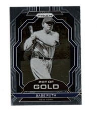 2023 Panini Prizm Baseball Babe Ruth POT OF GOLD #PG11