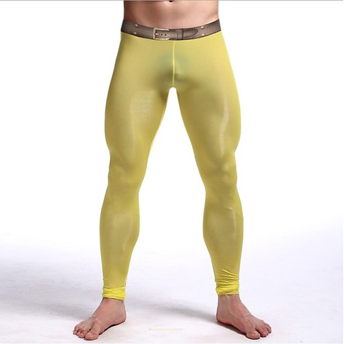 Men's Leggings Tight Running Bottoms Base Layer Gym Sports Compression Pants - Picture 7 of 52