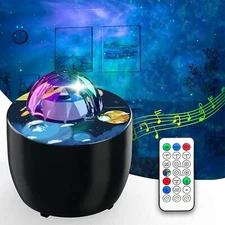 Galaxy Star Projector With Music Speaker And Remote Control Star Galaxy Night