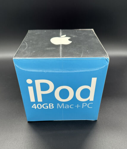 Apple iPod Classic 4. 4th Generation Weiß 40GB NEU Factory Sealed 2004 M9268ZR/A - Afbeelding 1 van 6