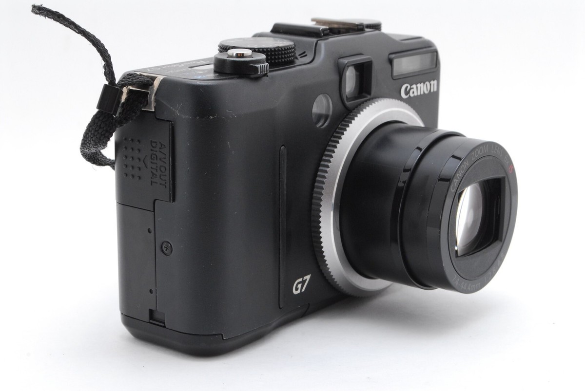 Canon PowerShot G7 10.0MP Digital Camera Black | eBay