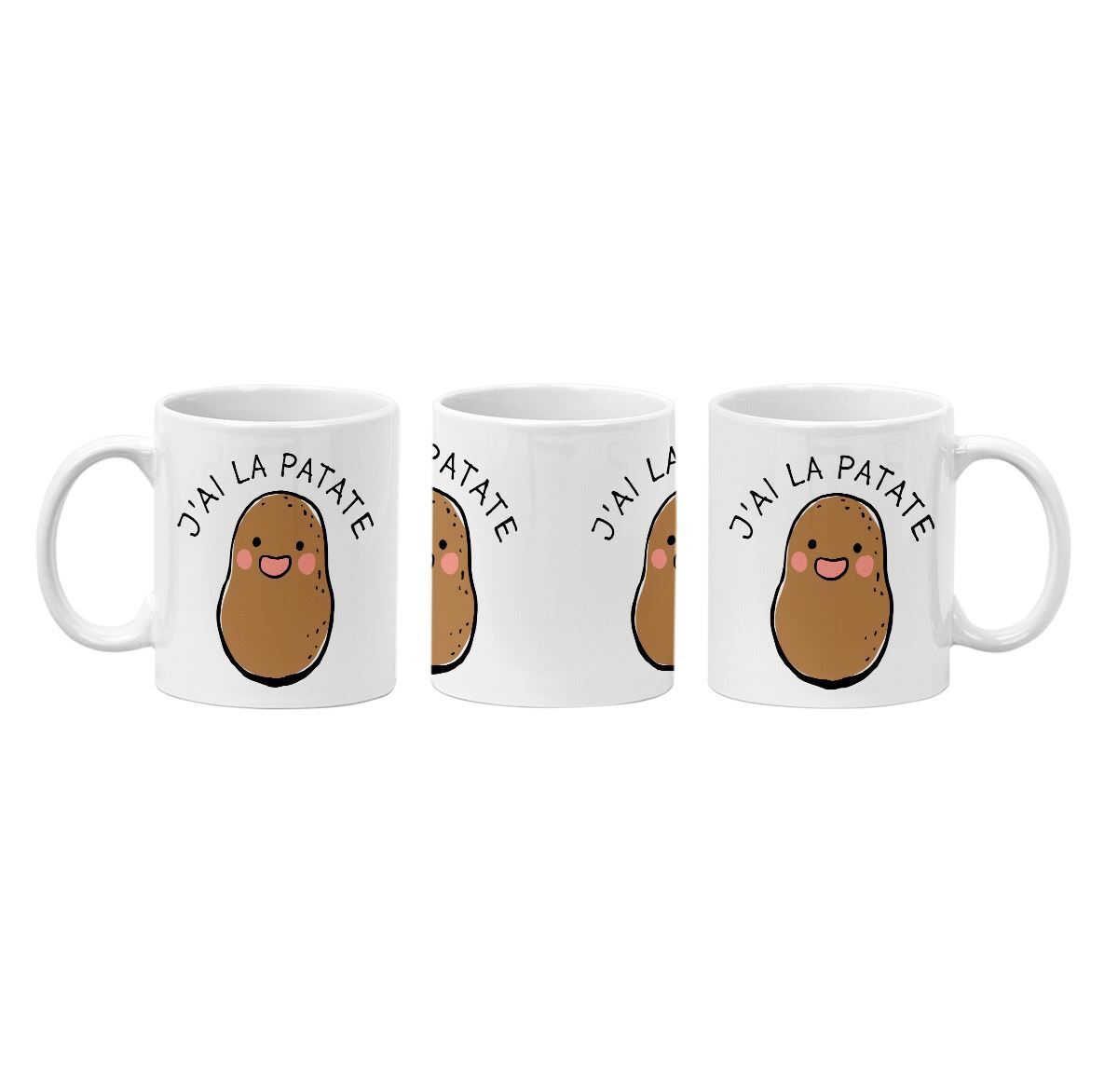 Tasse Céramque Mug Le Chant du Cygne Mgnon Blague Enfant Jeu de Mot