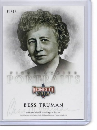 Bess Truman 2016 Decision Vault First Ladies Porträts/20 - Bild 2 von 2