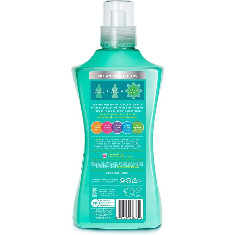 Method fabric softener outlet