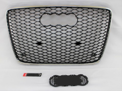 fits 2007-2015 Q7 front bumper cover replacement grille RSQ7 style - Picture 5 of 5