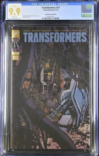 Transformers #17 Foil Trade Exclusive Variant Skybound Limited to 270 CGC 9.9 - Bild 1 von 2