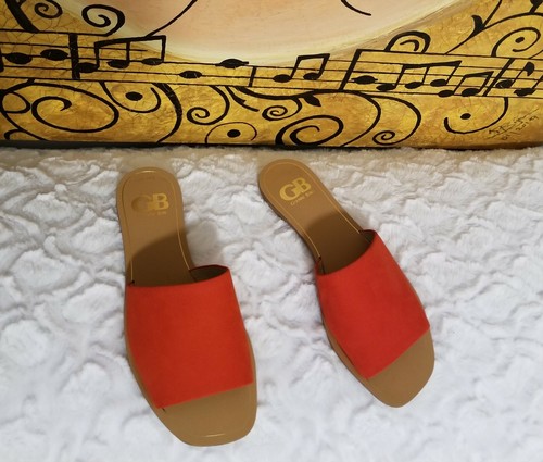 Gianni Bini Flat Leather Slippers - Picture 2 of 4