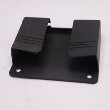 Wall-Mounted Storage Rack Mobile Phone Charging Black 3.7" x 3.15"