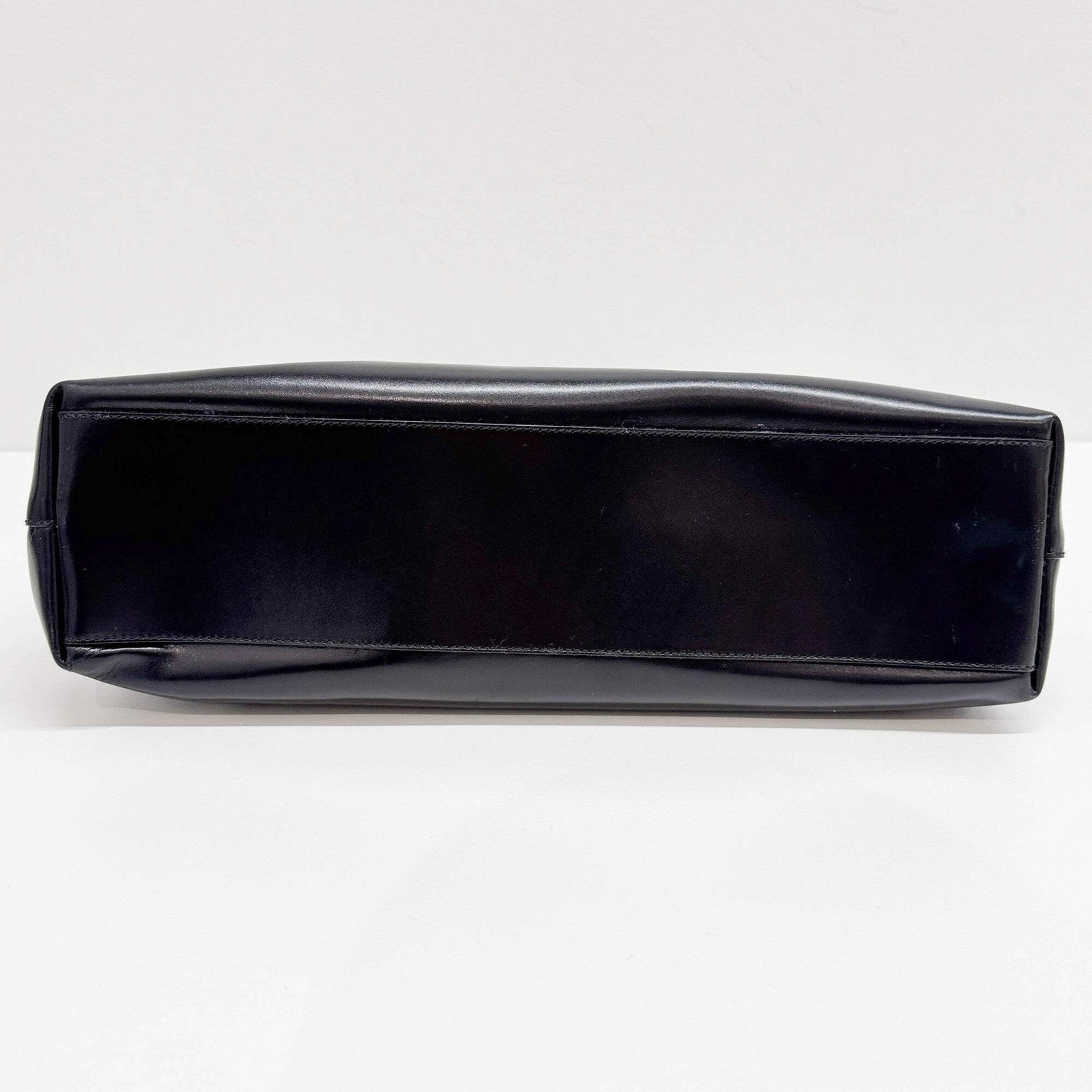 PRADA Black Leather Tote Bag thumbnail 8