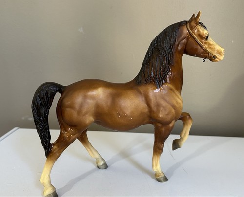 Vintage Breyer Traditional Brown Family Arabian Stallion Horse Sheik Matte - Picture 2 of 2
