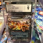CGC 9 Mint Charizard ex 054/091 Paldean Fates Double Rare Holo  Pokemon