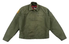 Osh Kosh Vintage Forest Preserve District Jacket Green Size 38R (Flaws)