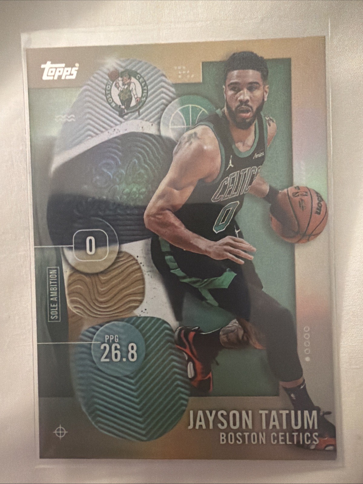 2025-26 Topps Jayson Tatum Sole Ambition #SA-6 Celtics