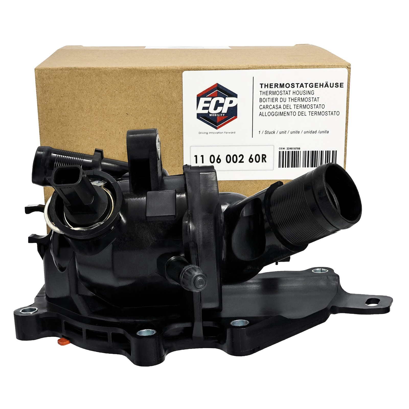 Boîtier de thermostat 110600260R idéal pour les longs voyages en Renault Koleos II 1.3TCe