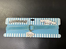 B New Sanrio Cinnamoroll Floral Charm Velvet Choker Necklace