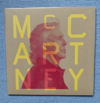Paul McCartney McCartney III Vinyl Tri-Colour vinyl LP red-blue-yellow Mint