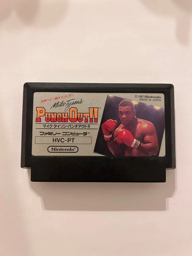 Mike Tyson's Punch-Out!!! NTSC-J (Japan) Boxing Video Games for