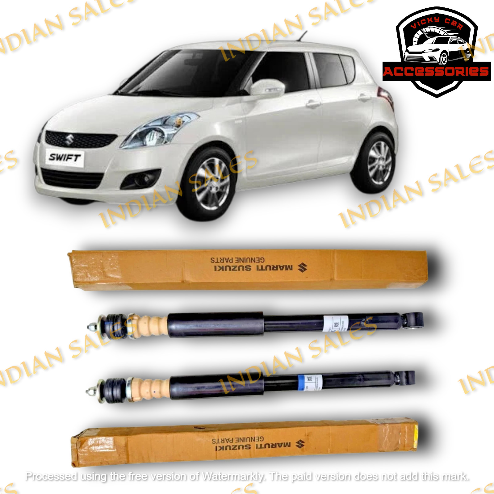 SUZUKI SWIFT 1.2L 1.3L 2011-2017 FRONT SHOCK ABSORBER SET & REAR SHOCK ABSOR SET