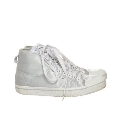 Adidas, Sneaker, Größe: 38, Nizza Hi, Silber, Damen #RyF
