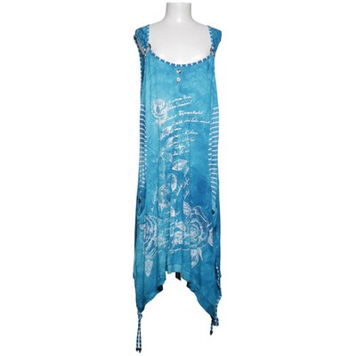 Centrix, Kleid, Größe: 104, Blau/Weiß, Elasthan/Viskose, Batik, Mädchen #mOG
