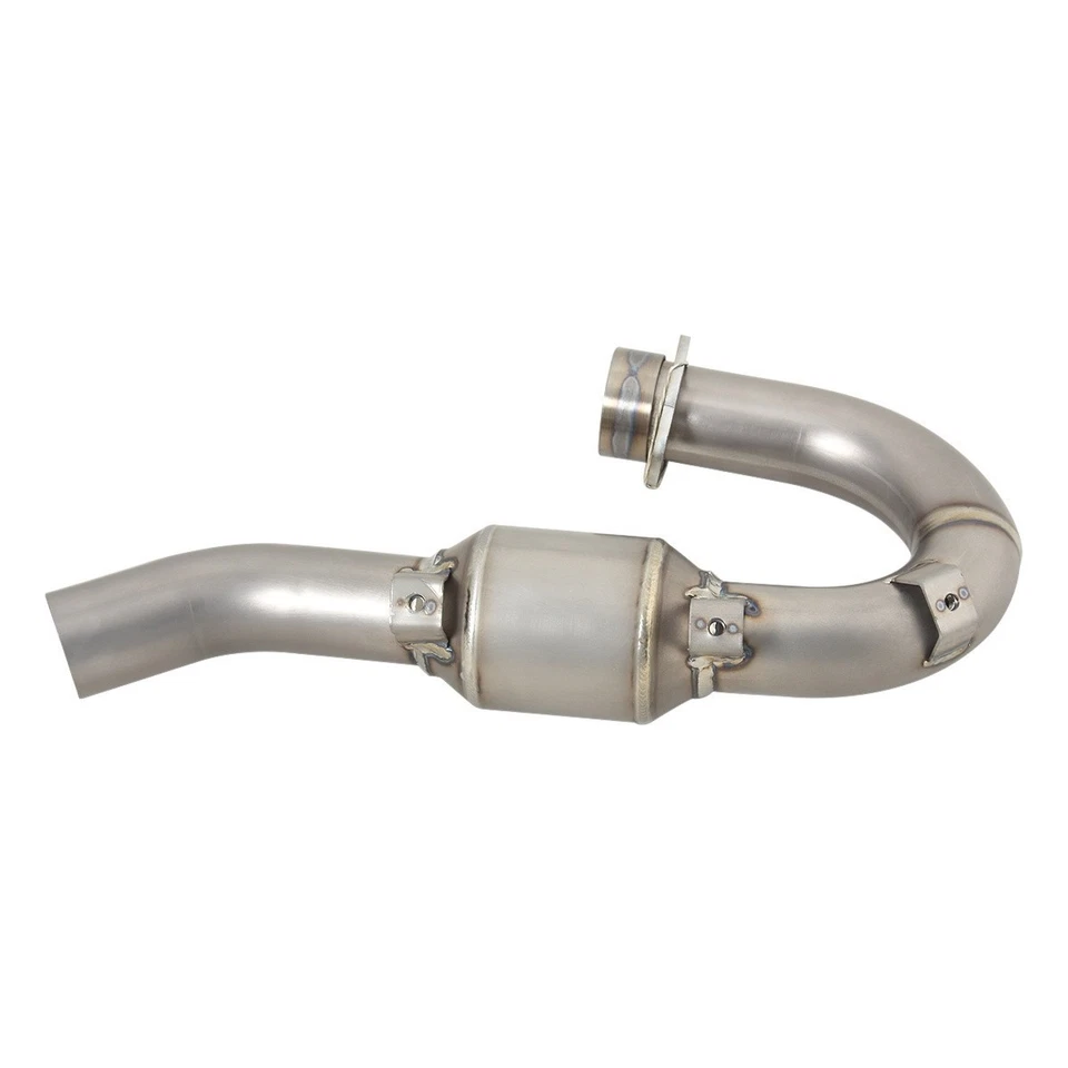 Para Yamaha YZ450F 2007-2009 WR450F 2007-2015 Sistema de escape Cabezal Tubo Titanio Foto 3 de 4
