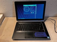 Dell Latitude E6430 computer portatile, Intel Core i5, 4 GB RAM, Linux come nuovo AS-IS SCREEN DAMA