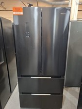 HOTPOINT VitalCare HPG2 6513 XK5E American-Style Fridge Freezer - Black