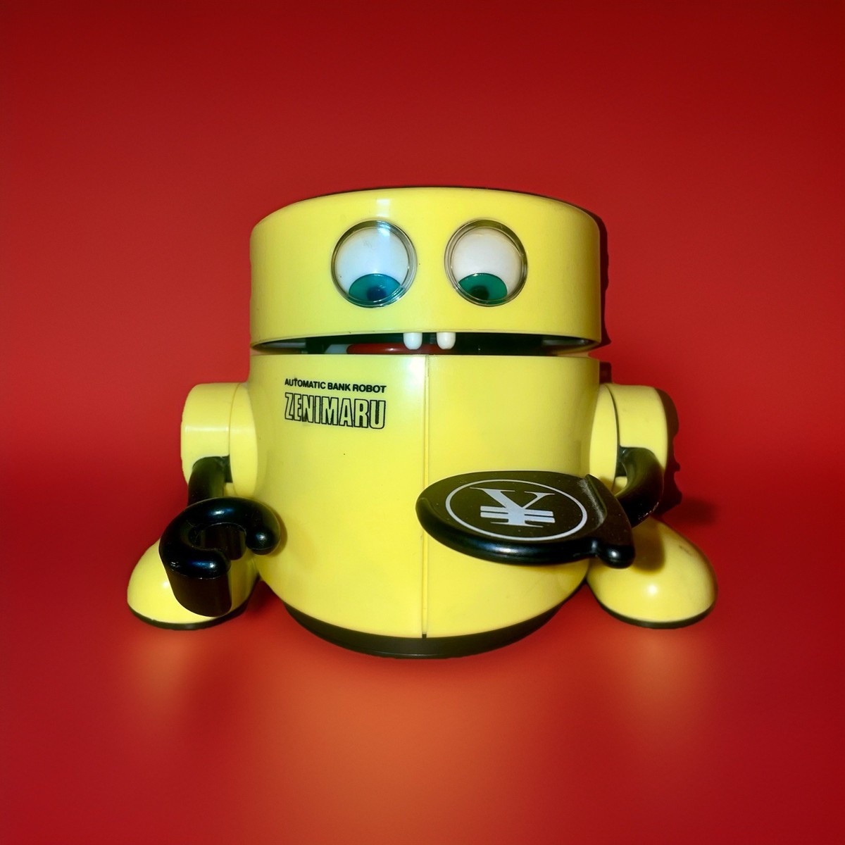 RARE Vintage 1980s TOMY Zenimaru Bank - Mr Money Robot Coin Bank