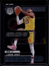 2024-25 Panini Mosaic #1 LeBron James Give and Go