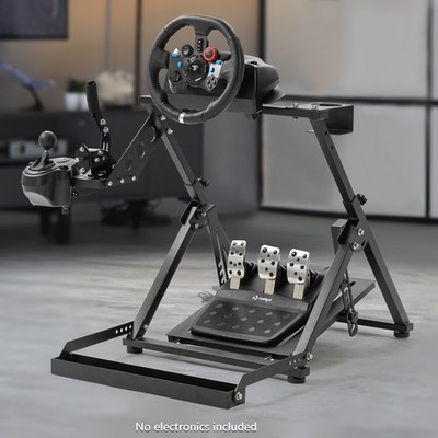 Marada Racing Wheel Stand Mit Becherhalter & Sitzfixierschlitz Mit Logitech G29