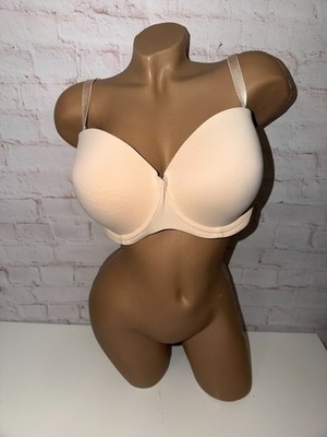 Body Collection Polster Bügel BH Basic T-Shirt BH nude haut beige Größe 95D