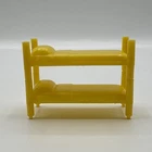 Vintage 1970s Marx Navarone Playset Bunk Bed Yellow Plastic Toy Replacement