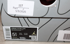AIR JORDAN TATUM 3 GS PINK TINT GUAVA KID'S SHOES SNEAKER UNISEX SZ 5.5 Y NIB