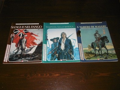 THREE BOOKS ADVENTURES IN HISTORY N°10-33-48 GLENAT EDITIONS