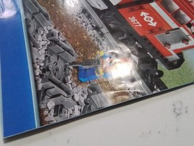 LEGO City Red Cargo Train (3677) instruction Manuals Only