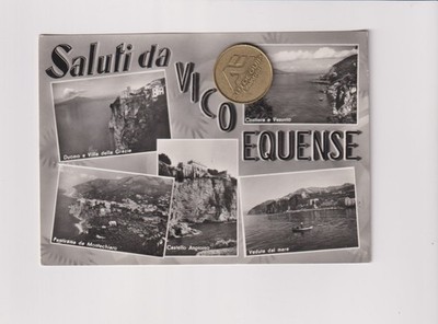 Greetings from VICO EQUENSE - Naples - Villa della Grazia - fg vg. 1960