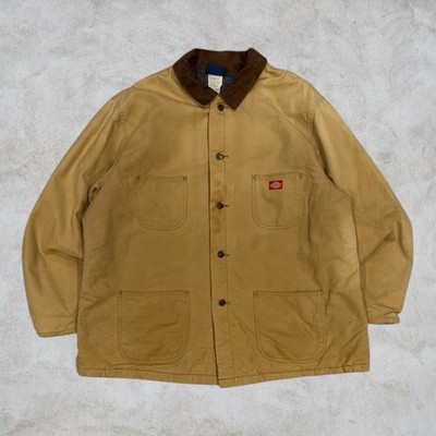 Vintage Dickies Jacke Herren 2XL Chore Style Decke gefüttert Canvas 90er Workwear