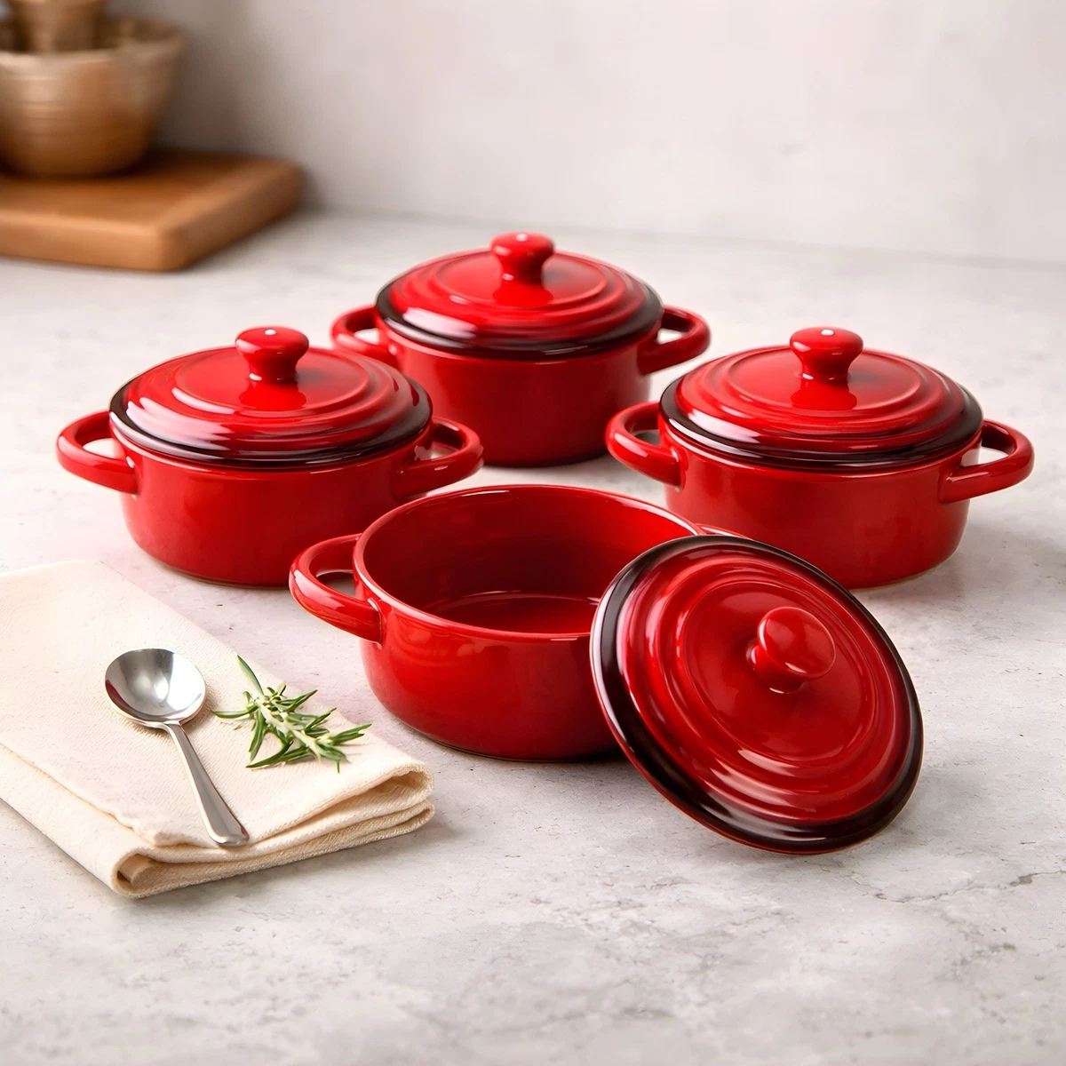 Mini Casserole In Corning Ware & Corelle Kitchen Glassware for