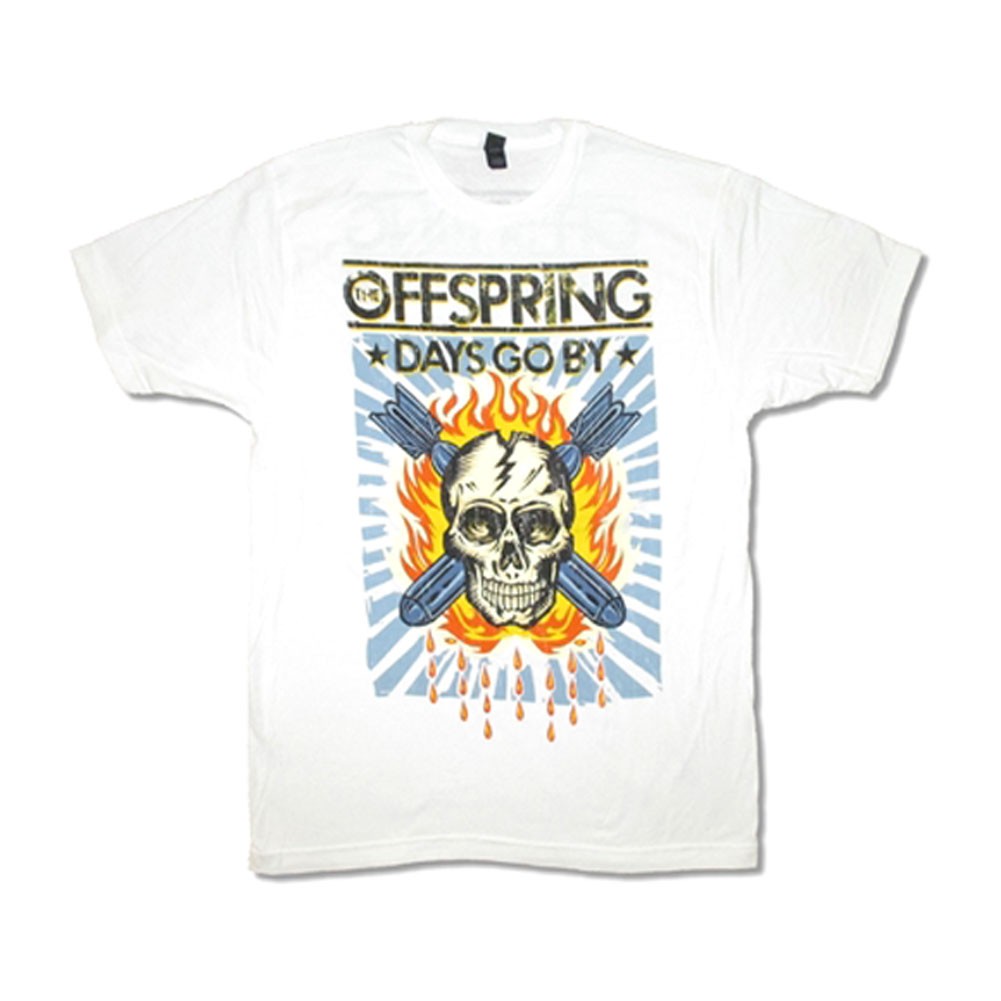 Men's Offspring Days Go By 2013 Tour City Info Sunset Strip - Las Vegas T-shirt