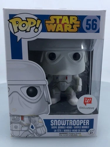 Funko POP! Star Wars Blue Box Snowtrooper #56 Walgreens Exclusive DAMAGED BOX