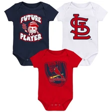 Newborn & Infant Navy/Red/White St. Louis Cardinals Minor League Player