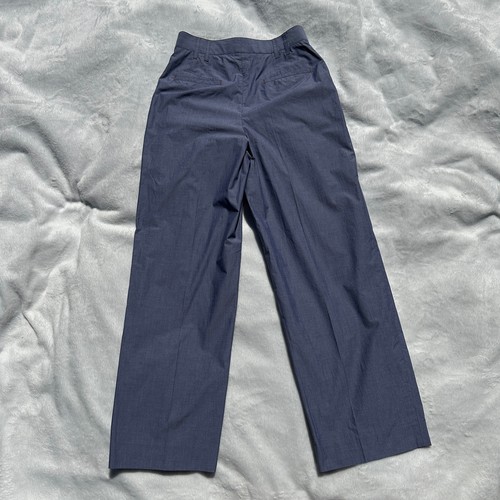 Maria McManus Double Pleat Front Trouser in Chambray Size 4 NWOT Denim Cotton - Picture 4 of 16