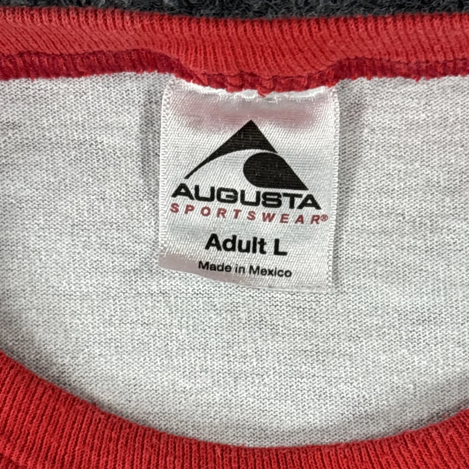 Camiseta Restraining Order Locked In Time Hardcore Punk Band Talla L Roja Blanca Foto 4 de 4