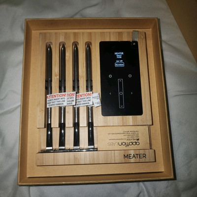 Apptionlab MEATER Block MT-MB01 4 Probe Wifi Meat Thermometer Open Box