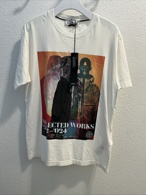 Stone Island Men s Selected Works Gift Shop By Better T Shirt Ivory Size L Nwt