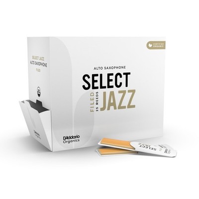 Organic Select Jazz Reeds For Clarity Sound Projection Made In Usa 3 Pack