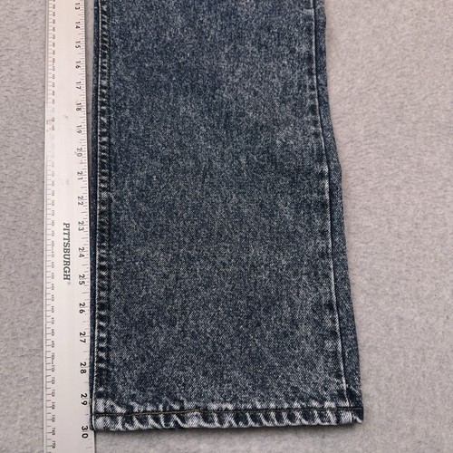 Jeans Lee Riders 41x30 de colección azul ácido lavado piedra denim hechos en EE. UU. - Imagen 4 de 10