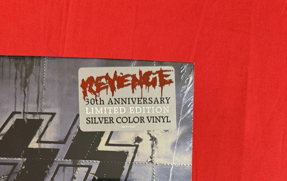 KISS ✨ REVENGE ✨ LP 30th ANNIVERSARY LIMITED EDITION 2023 Reissue SILVER VINYL